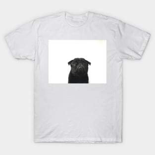 Hugo The Black Pug // T-Shirt